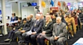 Mayor Ian Duckworth and Mayoress Christine Duckworth, Councillor M Zaman (Deputy Mayor), Councillor Daalat Ali (Deputy Leader), Councillor James Gartside, Councillor Billy Sheerin and Suhail Ahmed (Manager, Deeplish Community Centre)