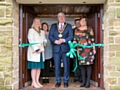 Mayor and Mayoress, Ian and Christine Duckworth reopen the refurbished Village Medical Centre