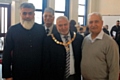 Deputy Mayor Mohammed Zaman (second from right) at the NADRA surgery