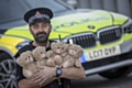 Donated teddies to go to young people involved in road traffic collisions 