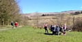 Children enjoying a day out in the countryside