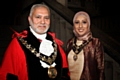 Mayor Mohammed Zaman and Mayoress Naaira Zaman