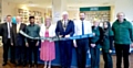 Mayor Ian Duckworth opens the Croft Shifa Pharmacy 