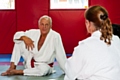 Brian Jacks visits Rochdale Judo Club