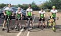 Five employees from GJD and Invisiontook part in the Diss Cyclathon 