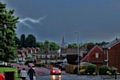 Lightning above Heywood