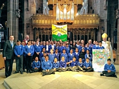 St Peter’s leavers’ attend service at Manchester Cathedral