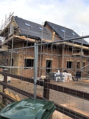 The houses on land at Moorhouse Fold