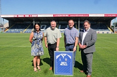 Smith Metals sponsor Rochdale AFC Pearl Street Stand, which will be re-named the ‘Smith Metals Family Stand’