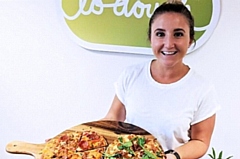 Hollyoaks star Jazmine Franks at Lo-Dough