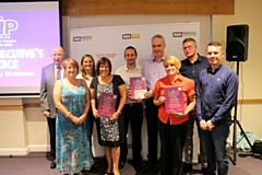 RBH VIP Award winners pictured with Chief Executive, Gareth Swarbrick