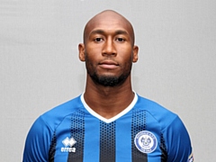 Calvin Andrew scored the Rochdale goal