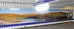 Rochdale Station subway mural