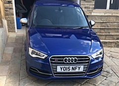 This Audi was stolen during the morning of Thursday (9 August)