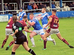 Rochdale Mayfield Man of the match Callum Marriott