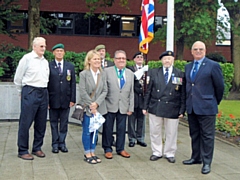 The 2018 Merchant Navy Day flag raising