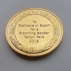 Rochdale in Bloom was awarded a gold medal