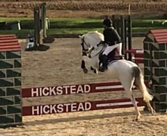 Kylah and Eddie at Hickstead