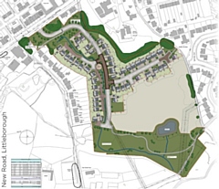 53 homes off New Road, Littleborough