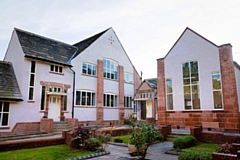 The exterior of Long Street Methodist School has been restored as part of the renovations