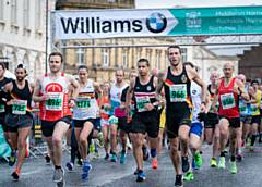 Williams BMW Rochdale 10K runners set off