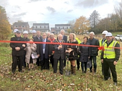 Cherwell Village apartments official breaking of the ground