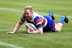 Rochdale Hornets club captain, Lee Mitchell 