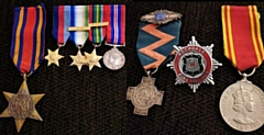 The late John O'Donnell's medals