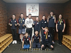 Aquabears show off their medal haul