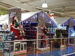 The Range's Christmas displays at the Kingsway store