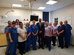 Staff from the Oldham, Bury, Rochdale and North Manchester Endoscopy units