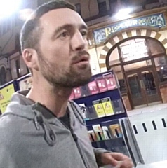 Do you recognise this man? British Transport Police Officers would like to identify him after two members of rail staff were racially abused in Manchester Victoria station