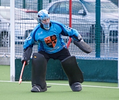 Brian Robinson in goal made a string of stunning saves 