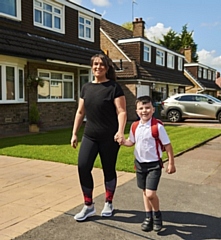 Current That Counts local hero Laura Noden and her son James are urging more people to spread the That Counts message