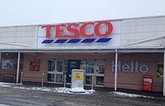 Rochdale Tesco Superstore on Silk Street