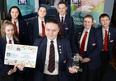 Students from Whitworth Community High School win Best Presentation in the Youth Enterprise Challenge 