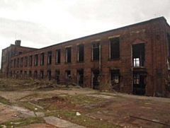 Spotland New Mill – aka Dexine Mill – in Rochdale. Image from heritage statement provided by Paul Butler Associates on behalf of Hallmark Developments North West Ltd (via Rochdale Council website)