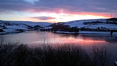 Be prepared ahead of the festive period and guard against winter illnesses as they start to circulate (pictured: winter sunrise over Ogden, Kitcliffe and Piethorne reservoirs)