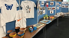 Brownhill Learning Community students created items that they could give back to the local community