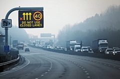 One in 10 drivers ignoring red X signs on region’s motorways