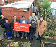 Ajnabi Community Garden gets solar power and lighting thanks to E.ONs Energising Communities Fund