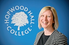 Julia Heap, Hopwood Hall College's new Principal and CEO