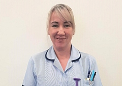 Ayesha Leonard has recently qualified as a nursing associate and works at Nye Bevan House 