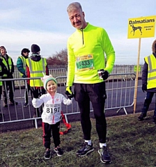 Darren Thompson with daughter Isla