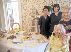 Stamford House celebrates Dignity Day with a coffee morning