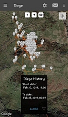 Diego's journey over Owd Betts