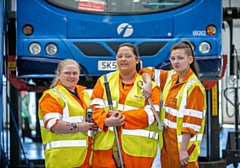 First Bus female bus engineers