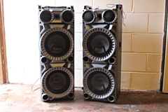 Speakers seized from noisy neighbours