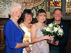 Dame Mary Peters, Marilyn Jones, Carole Kelly and Antony Cotton