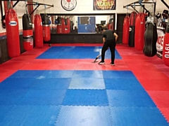 Rochdale Thai Boxing Club after repairs